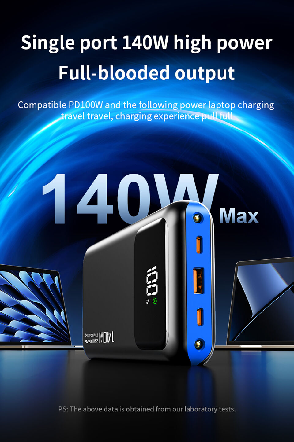 140watt Two Way Super Notebook Powerbank Phone Pd3.1 Fast Charging ...