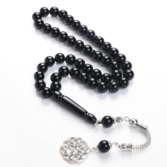 Ábacos de Oración de Resina Personalizados - Tasbih Hecho a Mano, Pulsera de Cuentas para Contar a Mano, Amarillo-Verde, 10mm