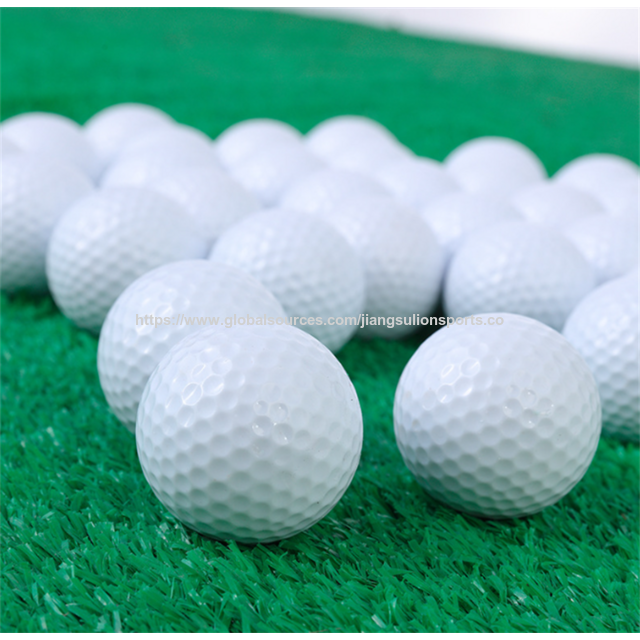 Golfbälle für das Training in großen Mengen, Golf Trainingsbälle mit hoher Sprungkraft für Schwungübungen, Driving Range, Indoor und Outdoor