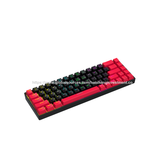 Teclado Mecânico OEM de Fábrica com Gaxeta para Uso de Escritório/Casa/Gaming KMC-S68