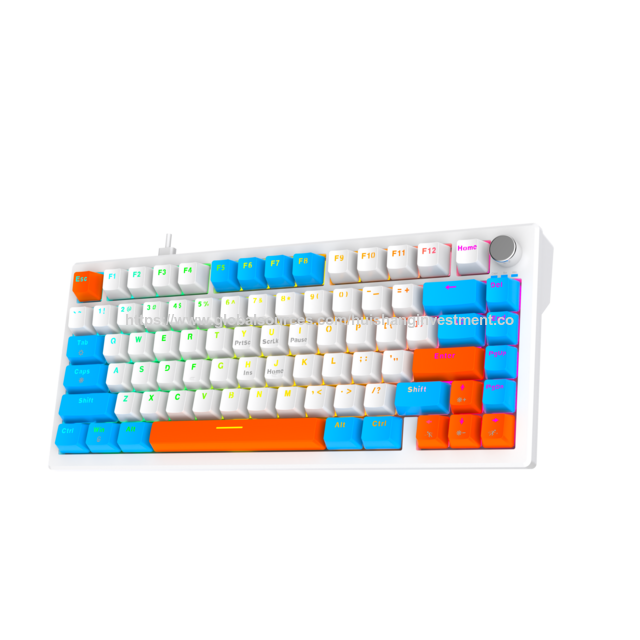 Fabrik OEM Dichtungs-Mechanische Tastatur für Büro-/Heim-/Gaming-Nutzung KMC-S75