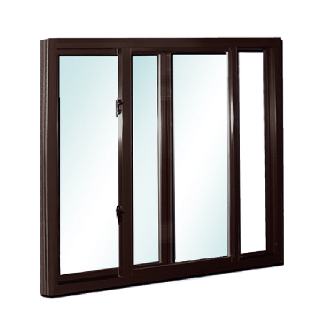 Diseño Personalizado de Ventanas Corredizas de Aluminio con Doble Acristalamiento de PVC, Ventana de PVC