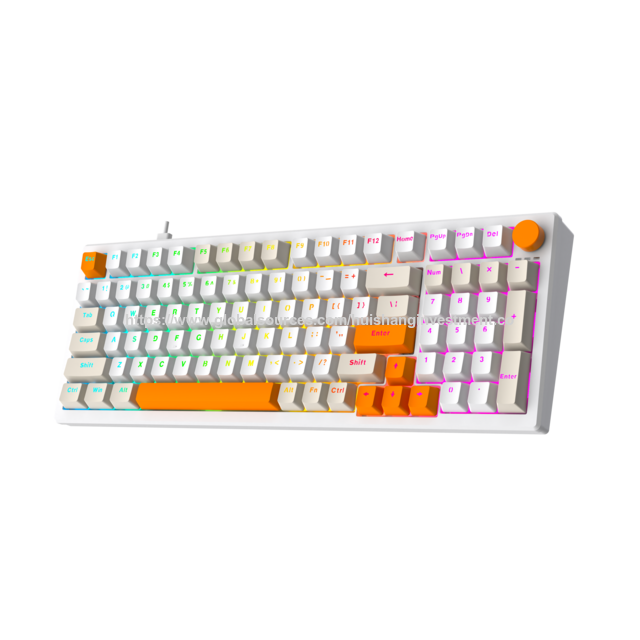 Teclado Mecânico OEM de Fábrica com Gaxeta para Uso de Escritório/Casa/Gaming KMC-S98