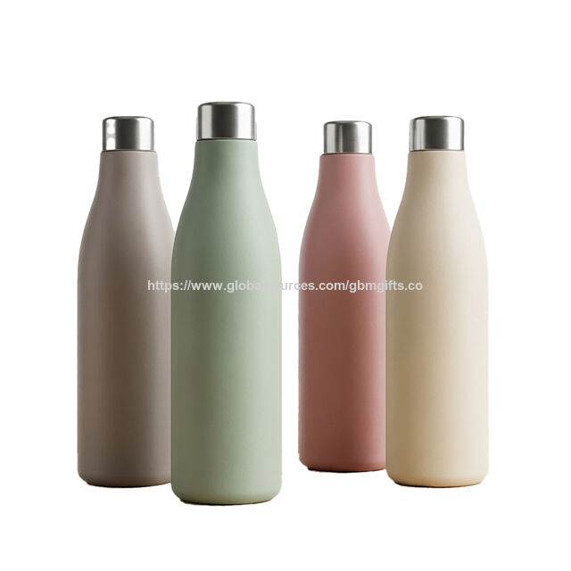 304 Edelstahl Thermosflasche mit Farbverlauf, intelligente Wasserflaschen