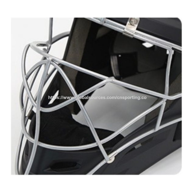 OEM. Casque de receveur de baseball monobloc universel pour adultes et adolescents, accessoire d'équipement de protection sportive, personnalisable en couleur et logo