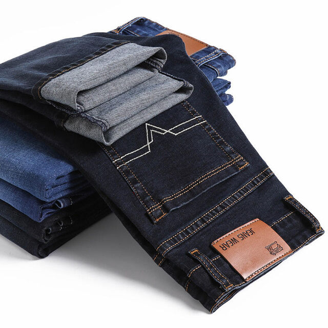 Direktverkauf ab Jeansfabrik - Neue schmale gerade Hosen für Jungen, lässige, atmungsaktive Herrenjeans für Sommer und Herbst