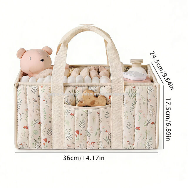Bolsa de Fraldas Multifuncional para Bebê - Bolsa de Mão para Fraldas e Bolsa para Mamãe
