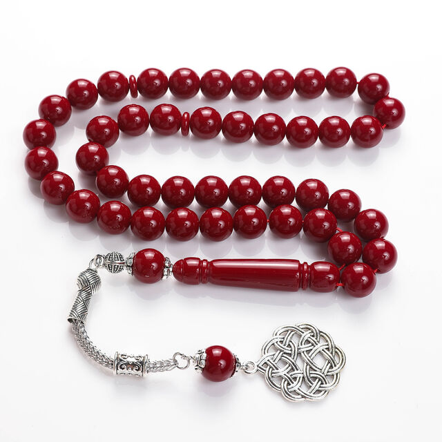 Ábacos de oración personalizados (Tasbih), hechos de resina y aleación, tamaño 10mm, 45 cuentas, pulsera estilo árabe para comercio transfronterizo.