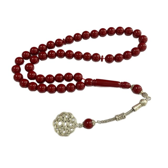 Ábacos de oración personalizados (Tasbih), hechos de resina y aleación, tamaño 10mm, 45 cuentas, pulsera estilo árabe para comercio transfronterizo.