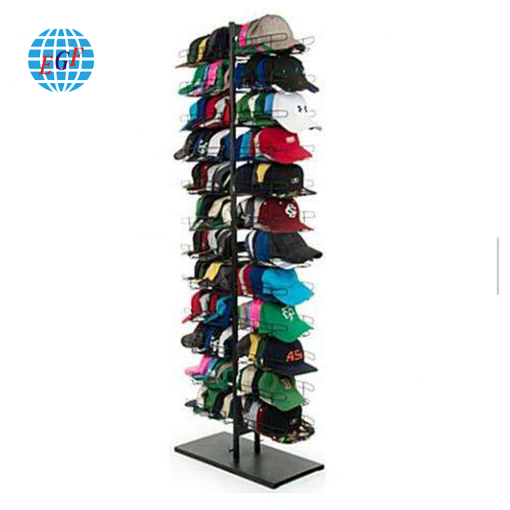 Wholesale Baseball Cap Stand Rack Metal Hat Display Stand Rack For ...