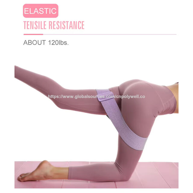 Aolikes Bandes de Résistance Élastiques Réglables pour Fitness, Étirement et Entraînement des Fessiers