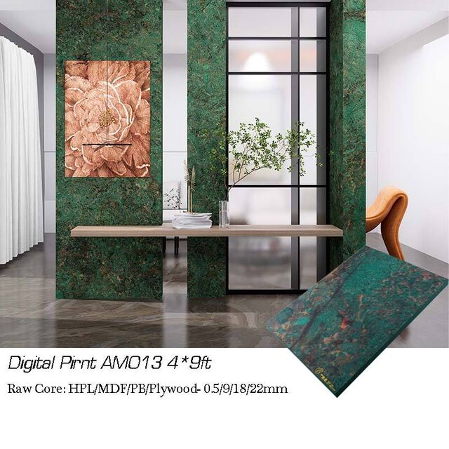 Green Wood Veneer Wall Panels Waterproof MDF Maquina Laminated Veneer Lumber High Gloss UV Brick Veneer Wood Paneling Near Me