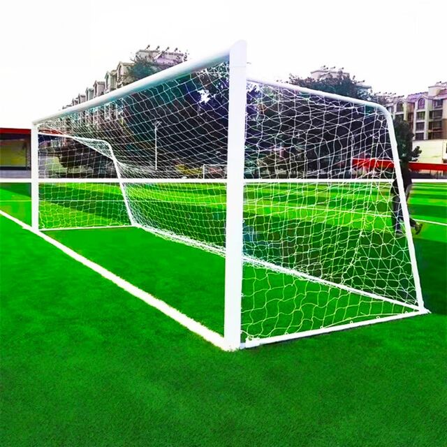 Professionelles Outdoor-Fußballtor, tragbar, 11er-Team-Training, Rebounder-Netz, zertifizierter langlebiger Rahmen