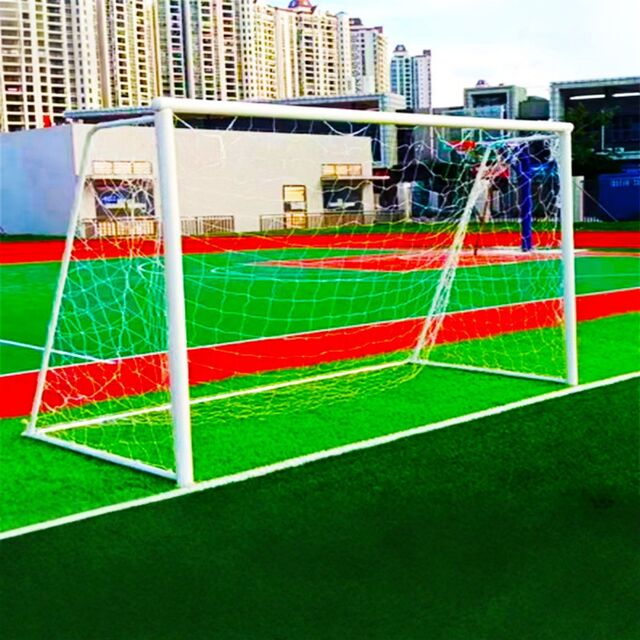 Professionelles Outdoor-Fußballtor, tragbar, 11er-Team-Training, Rebounder-Netz, zertifizierter langlebiger Rahmen
