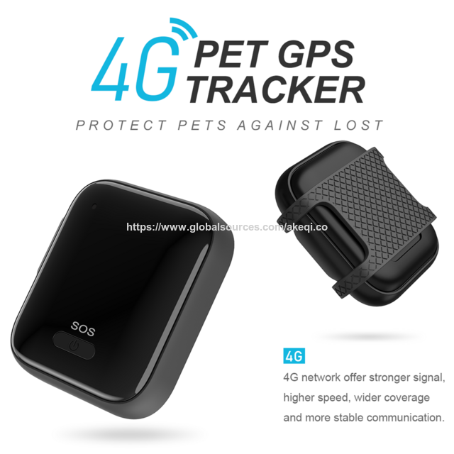 Rastreador GPS 4G Mini Impermeable para Mascotas 2022 con Collar - Cuidado de Mascotas