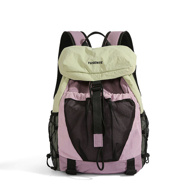 Robuster, wasserdichter Rucksack mit Kordelzug und großer Kapazität für Sport, Reisen, Camping, Wandern, Radfahren und Laufen