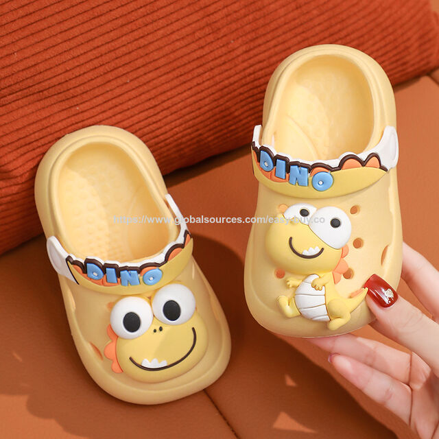 Pantuflas Infantiles de EVA para Niños con Estampado Personalizado, Zapatos Cómodos con Agujeros para Niños