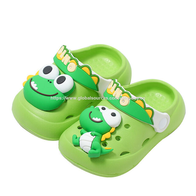 Pantuflas Infantiles de EVA para Niños con Estampado Personalizado, Zapatos Cómodos con Agujeros para Niños
