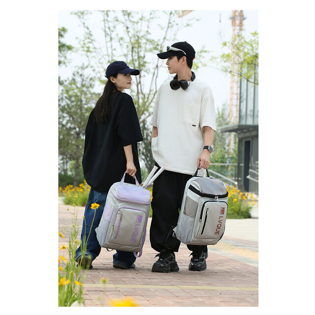 Mochila Deportiva Impermeable Grande Antirrobo con Bolsillo y Transpirable para Almacenamiento de Zapatos, Ideal para Camping, Raquetas de Tenis y Bádminton