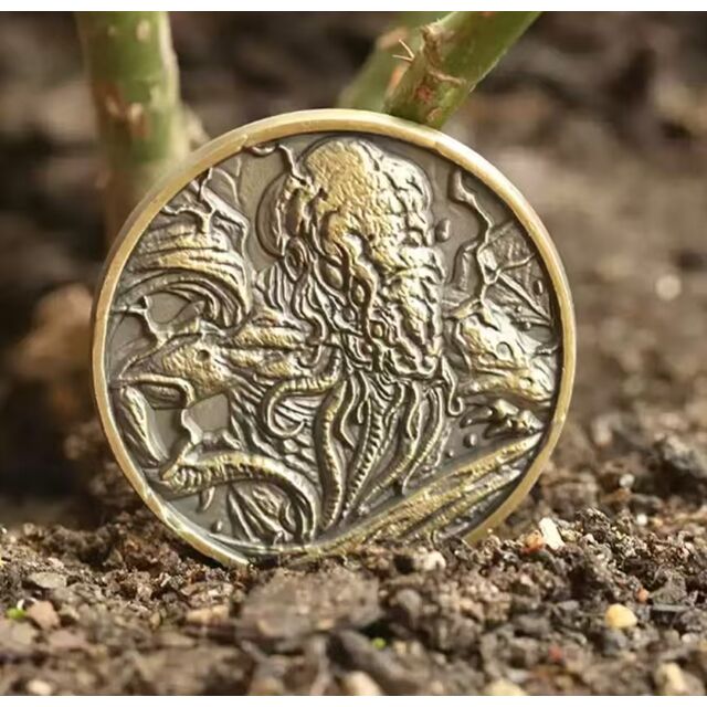 Kundenspezifische 3D-Metallmünzen im antiken Goldstil für Sammlerstücke und Großhandel