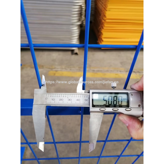 Venta al por mayor de paneles de valla temporal portátiles y removibles con revestimiento de PVC para Canadá