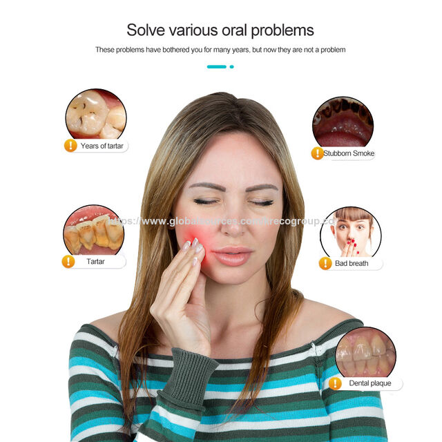 Pencuci Mulut Portabel Cerdas, Pembilas Mulut, Pembilas Mulut Elektrik, Flosser Gigi T-Surf T3