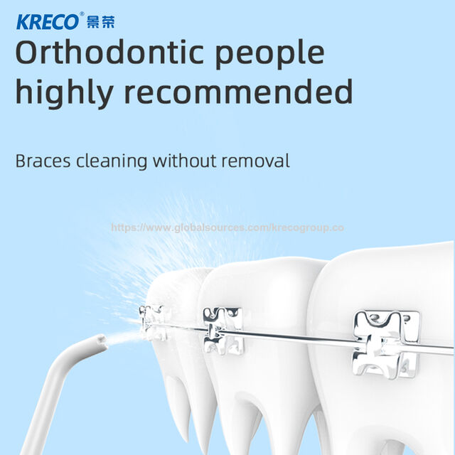 Pencuci Mulut Portabel Cerdas, Pembilas Mulut, Pembilas Mulut Elektrik, Flosser Gigi T-Surf T3