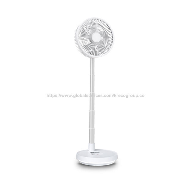 Ventiladores recarregáveis USB, Ventiladores recarregáveis, Ventiladores de mesa, Ventiladores elétricos de clipe, Ventilador de circulação dobrável com controle remoto, KRE-KDF-562