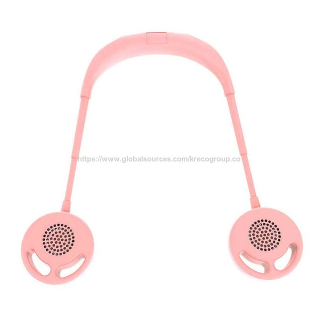 Mini Ventilateur de Cou Portable à 360° avec Chargement USB, KRE-KPF3197#3156 - Vente en Gros
