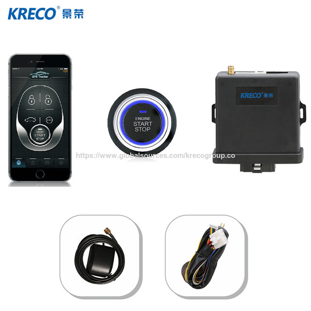 Auto GPS Tracker, Zwei-Wege-Alarmanlage für Autos, Autoalarm, KRE-CAG06#5454