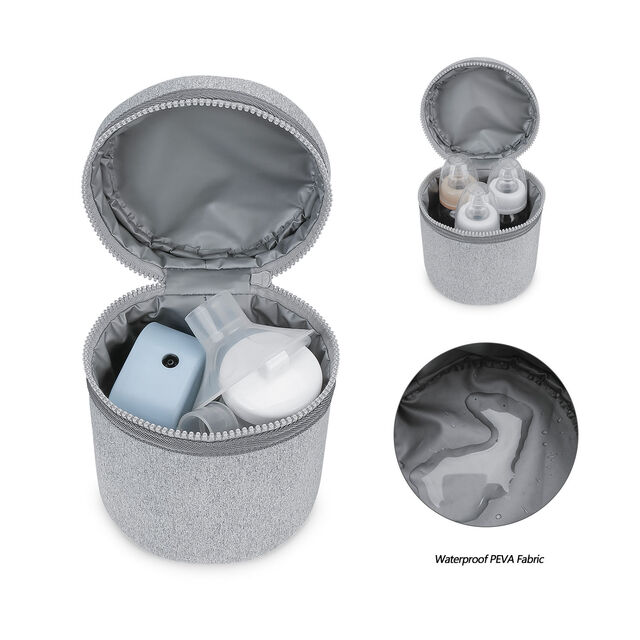 Diving Waterproof Insulated Portable Bottle Bag for Breast Pump Water Bottle Baby Travel Storage