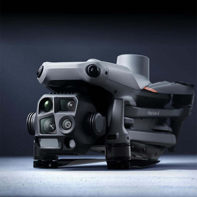 Matrice 4T Drone System Advanced Thermal Sensor Brushless Motor Remote Control 4K UHD 48MP 31-40min Flight Time 10KM