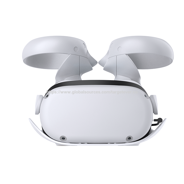 Suporte de Carregamento Duplo Rápido para Controle VR - Acessórios de Jogo para Controles VR