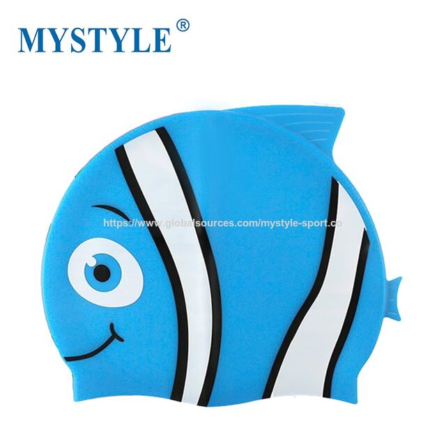 Bonnet de Bain en Silicone Écologique pour Enfants - Fourniture d'Usine