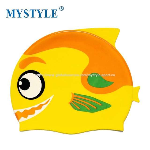 Bonnet de Bain en Silicone Écologique pour Enfants - Fourniture d'Usine