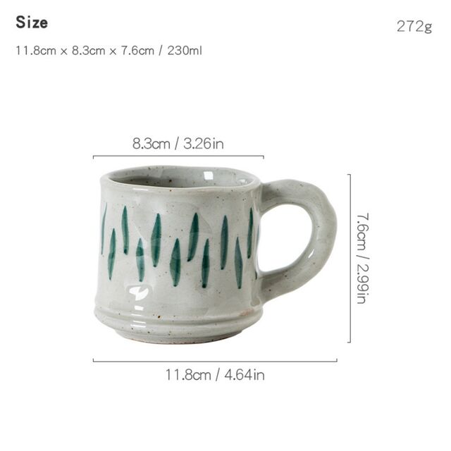 Vente en gros de tasses à café en céramique grossière avec logo personnalisable, tasses en céramique faites à la main, jeu de clés pour la maison