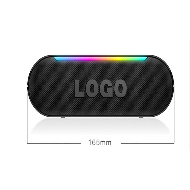Enceinte LED Extérieure avec Son HD, Portable Sans Fil, Étanche IPX5, Jusqu'à 15H d'Autonomie, Appairage TWS, BT5.3, pour Maison/Fête/Extérieur