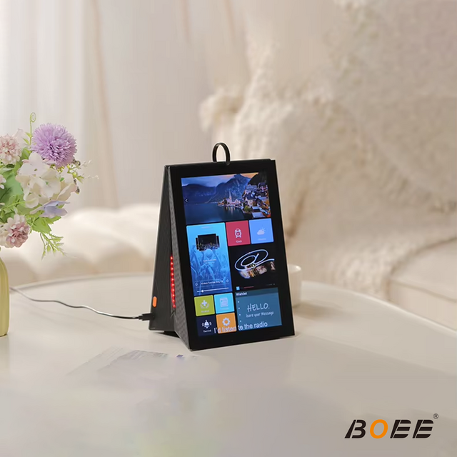 BOEE 10" Smart Calendar & Photo Frame: 30W Bluetooth Speaker, Custom Voice Alerts & Medication Reminder Hub for Home & Office