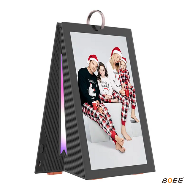 BOEE 10" Smart Calendar & Photo Frame: 30W Bluetooth Speaker, Custom Voice Alerts & Medication Reminder Hub for Home & Office