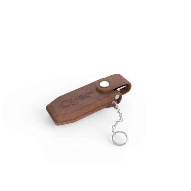USB-Speicherstick Typ-C aus Leder