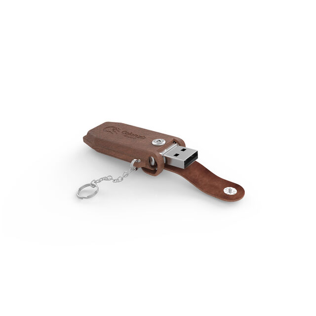 USB-Speicherstick Typ-C aus Leder