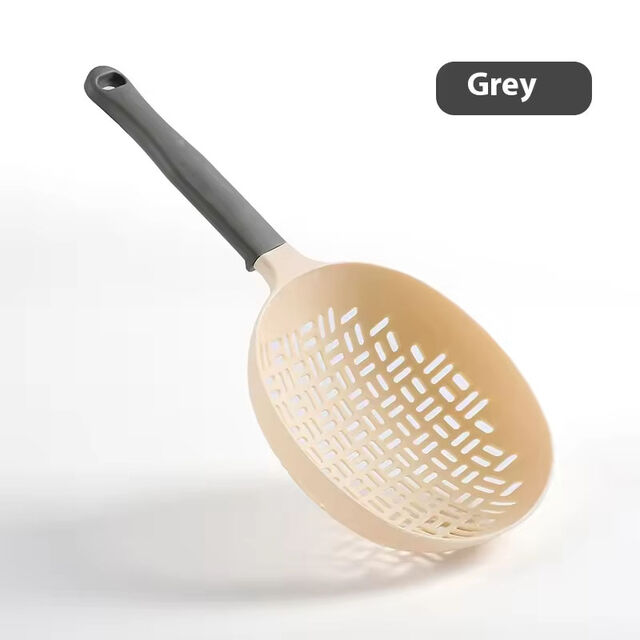 Cuchara para Fideos de Cocina, Colador de Empanadillas, Grado Alimenticio, Resistente a Altas Temperaturas, Colador Grande de Silicona para Pasta