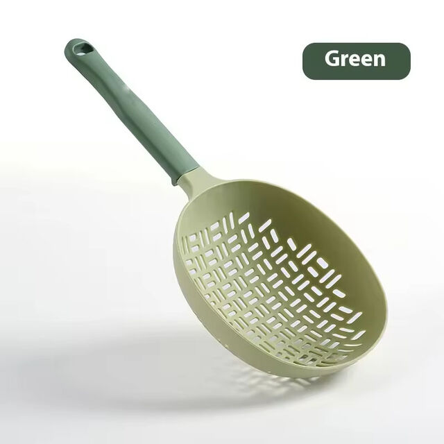 Cuchara para Fideos de Cocina, Colador de Empanadillas, Grado Alimenticio, Resistente a Altas Temperaturas, Colador Grande de Silicona para Pasta