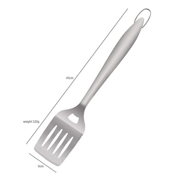 4pcs Accessoires de Grill Professionnels Haut de Gamme pour Chefs - Ensemble d'Outils de Grill Professionnel & Outils BBQ de Base pour Restaurant de Jardin
