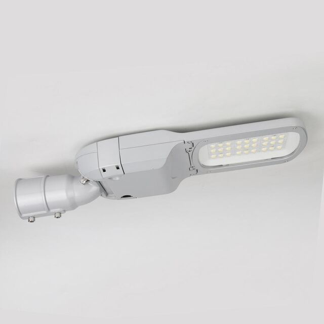 Carcasa de luz a prueba de intemperie para farola inteligente, ahorro de energía, 170 lm/w, 30W-250W