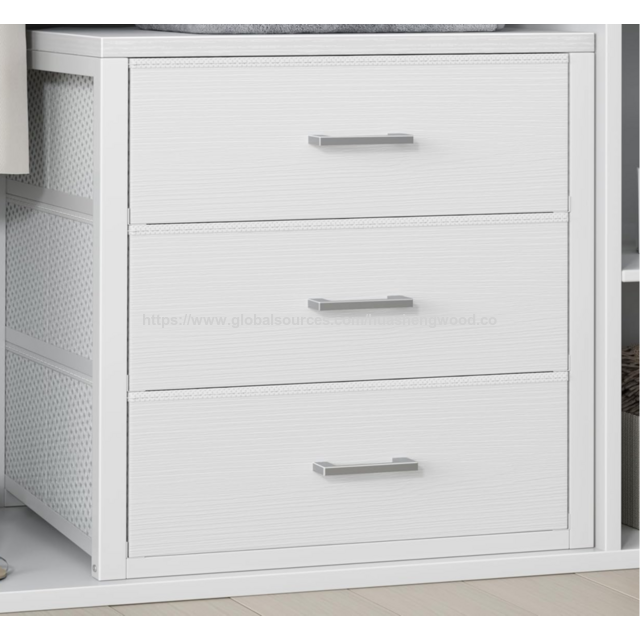 Cômoda Moderna Simples para Quarto, Armário de Armazenamento para Sala de Estar Contra a Parede