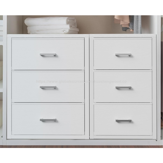 Cômoda Moderna Simples para Quarto, Armário de Armazenamento para Sala de Estar Contra a Parede