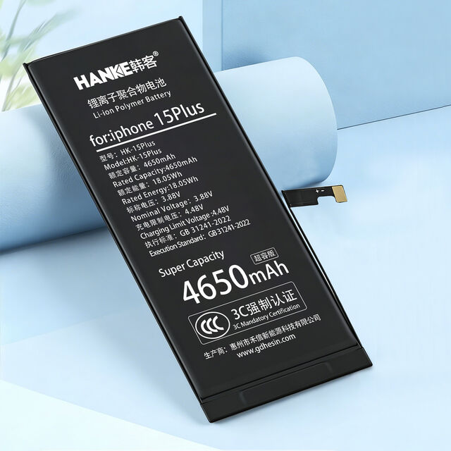 Direct Usine : Nouvelle Batterie Haute Tension & Haute Capacité 0 Cycle pour iPhone 15 Plus, Pas de Pop-ups lors du Diagnostic