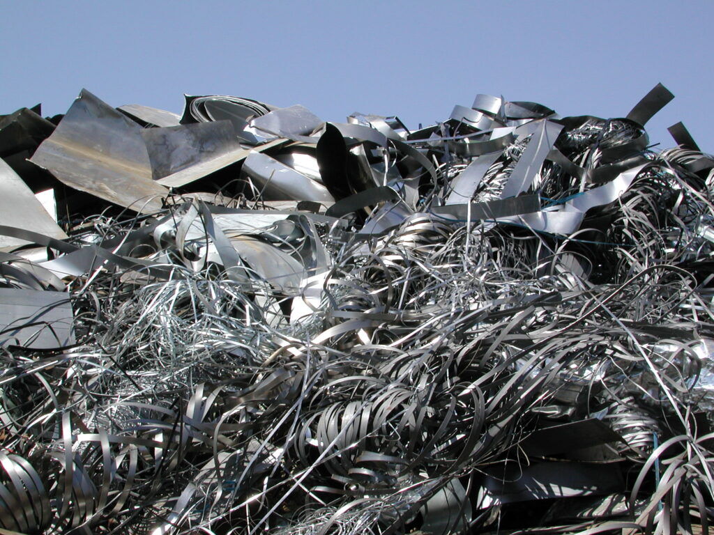 Shredded Steel Scrap Hms 1 2 Heavy Melting Steel Recycled Metal Scrap ...