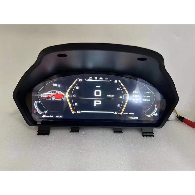 لوحة عدادات رقمية LCD للسيارة، لوحة القيادة، قمرة القيادة، مقياس السرعة لسيارات BMW الفئة الخامسة E60 E61